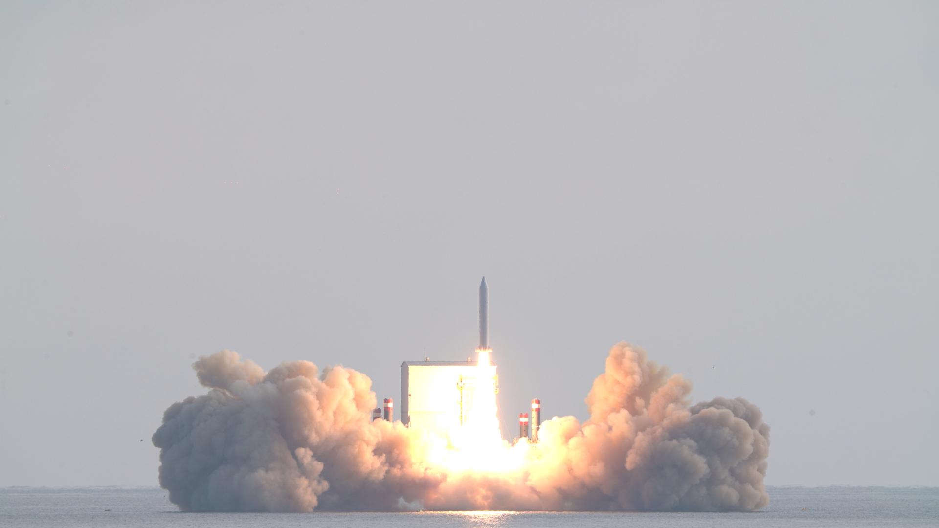 S. Korea to launch solid-fuel space rocket postponed in June by year-end