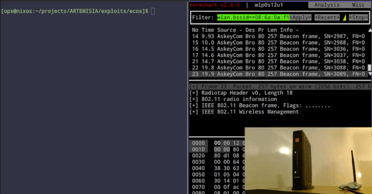 Unpatched Broadcom Wi-Fi Flaw Lets Attackers in Range Run Code as Root on Routers