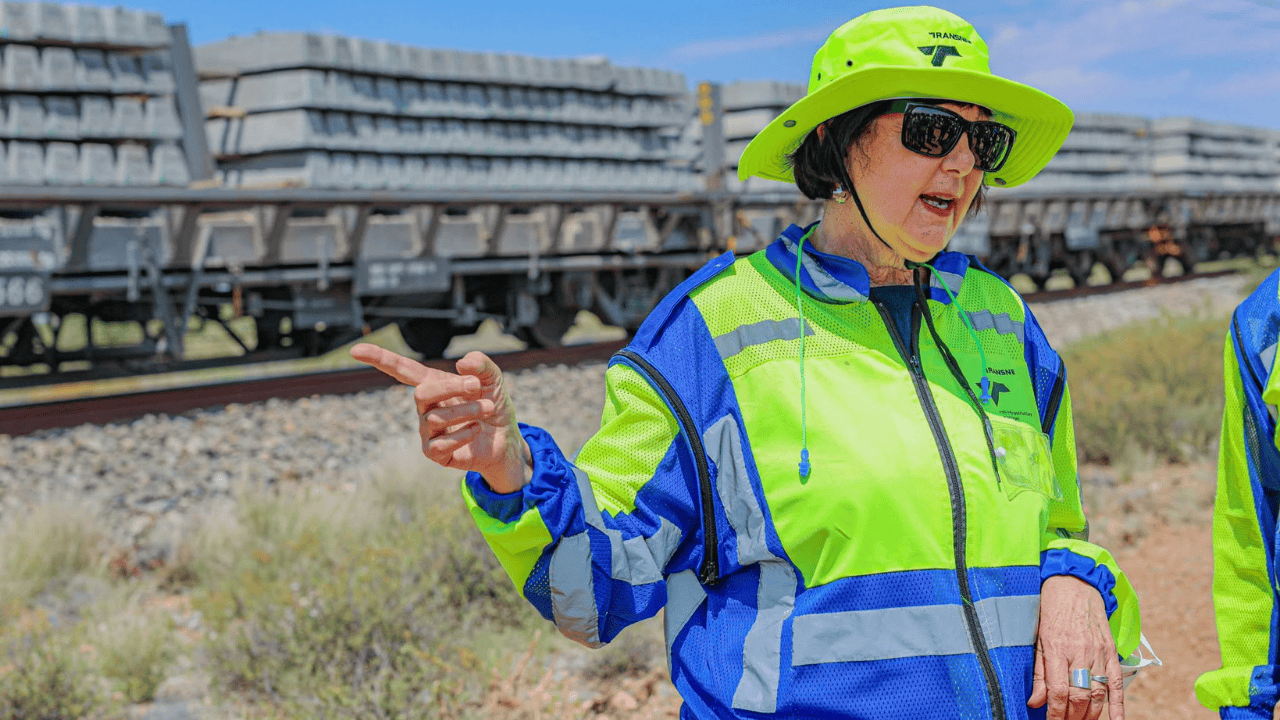 Transport Month: Barbara Creecy says the iron ore line annual maintenance shutdown aims to replace 45 000 railway sleepers