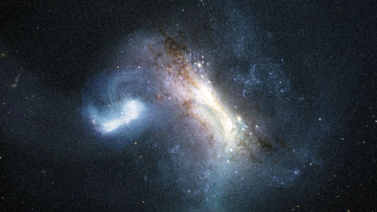 How an ancient collision with another galaxy transformed the Milky Way