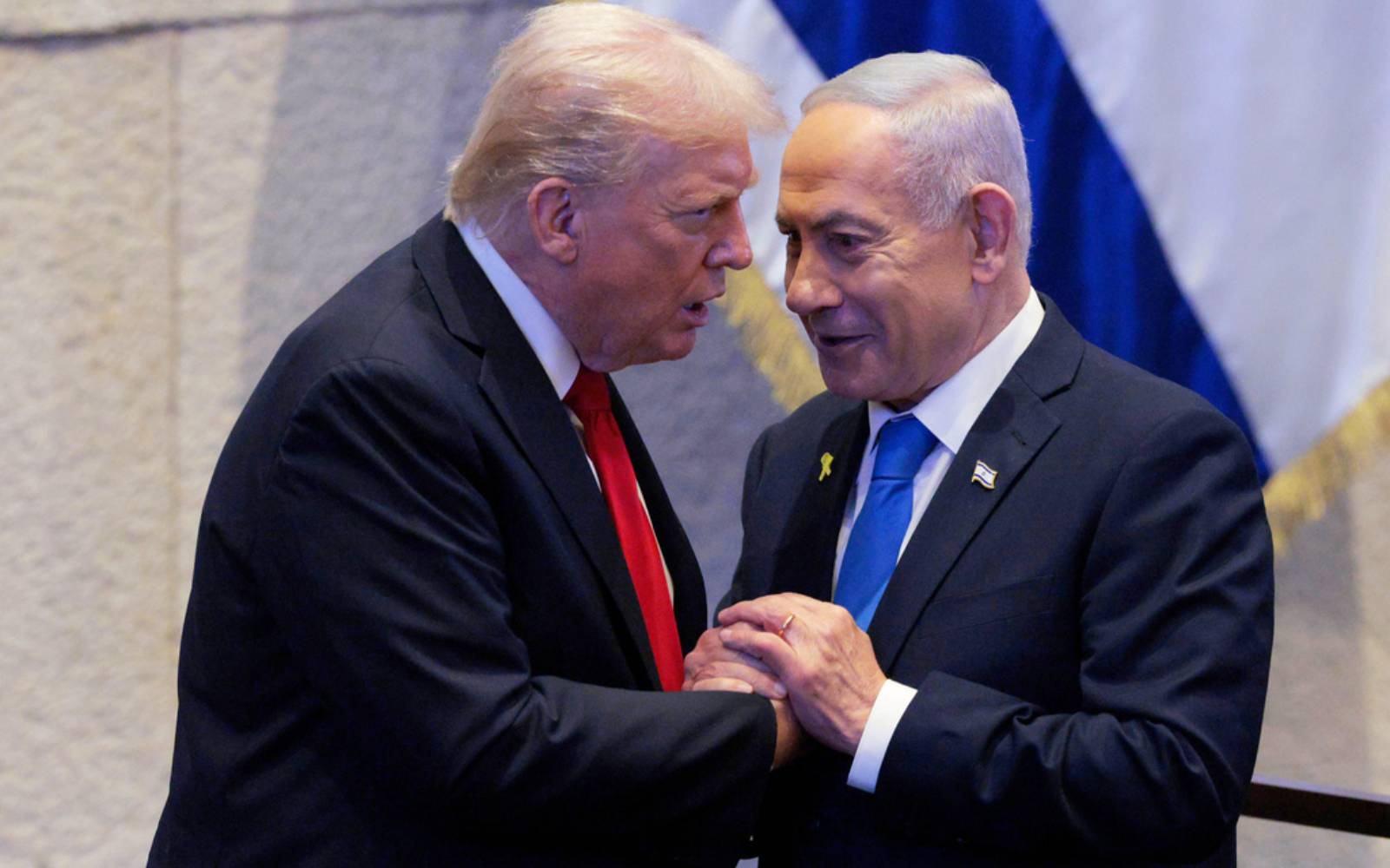 Netanyahu basks in Trump’s endorsement week before election