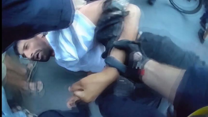 New video of Sydney Town Hall protest shows excessive force, court told