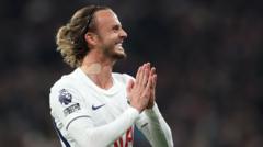 Maddison's magic moment for Spurs - 18 months in the making