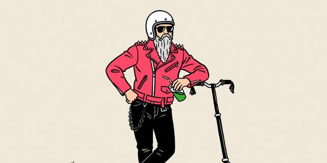 Is it really reasonable to... wear a Perfecto biker jacket?