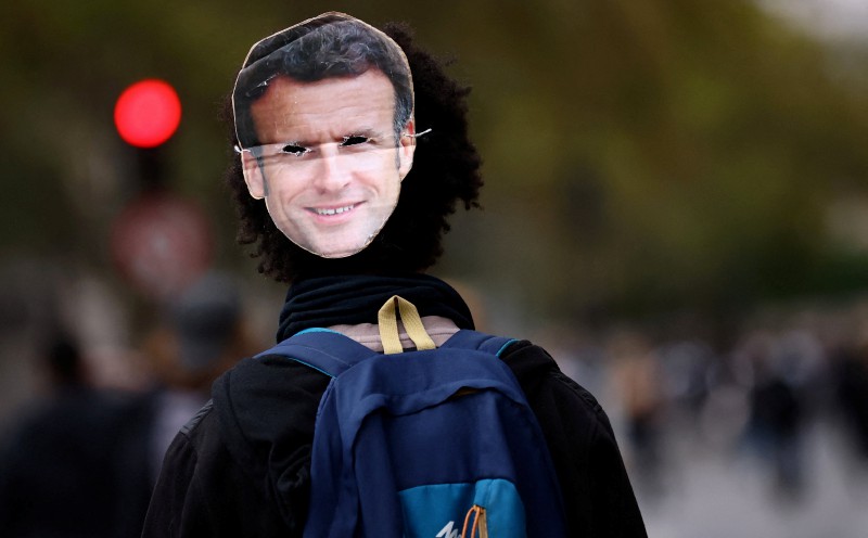 France's unrest lays bare 'slow agony' of Macron's twilight months