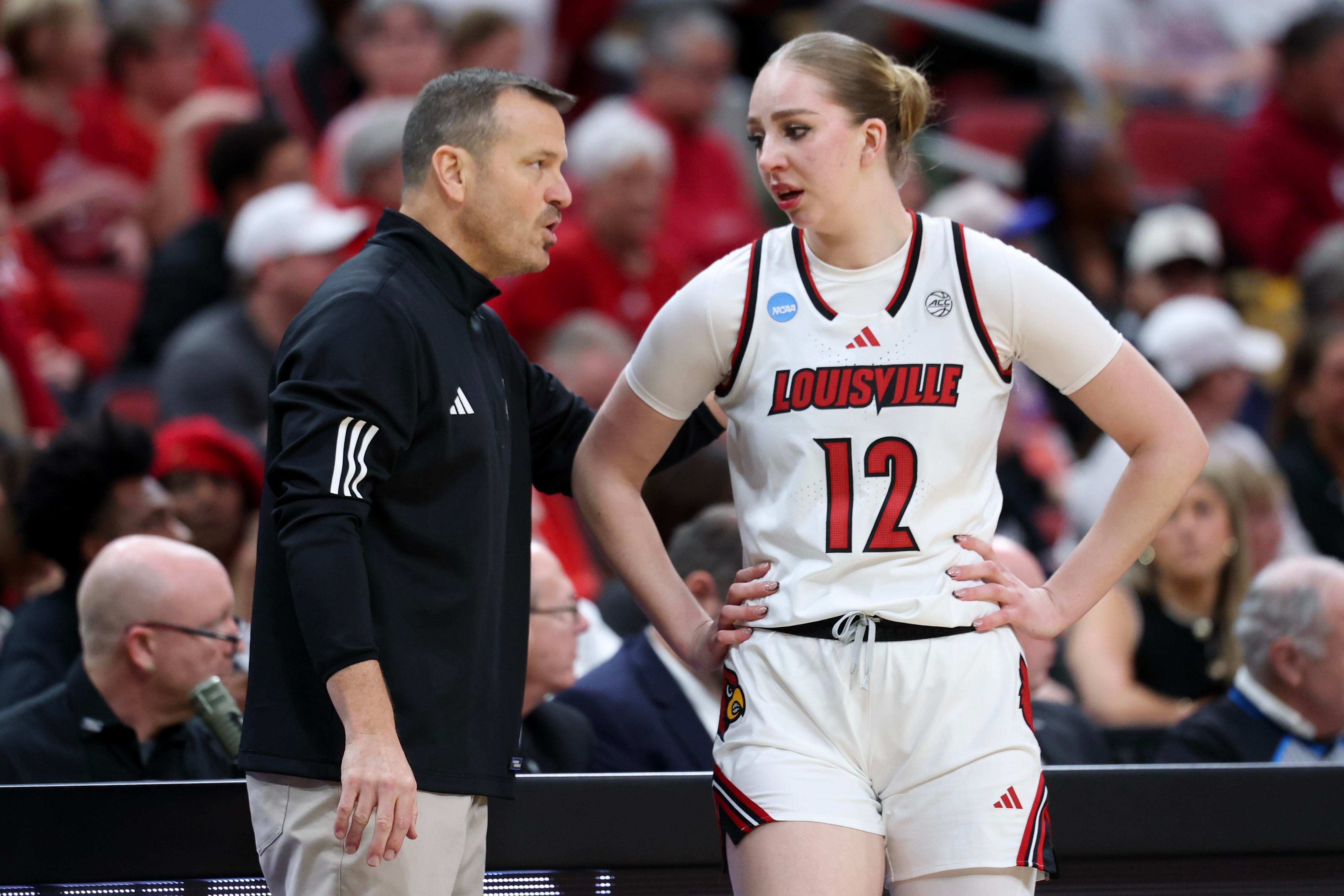 Interview: For Louisville’s Yevheniia Putra, basketball is secondary to the on-going conflict in her home country