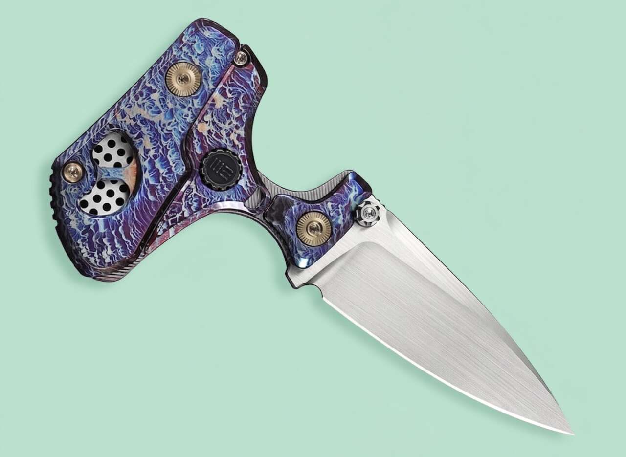 These Premium WE Knives Take Different Approaches: Damasteel and a Transforming Handle