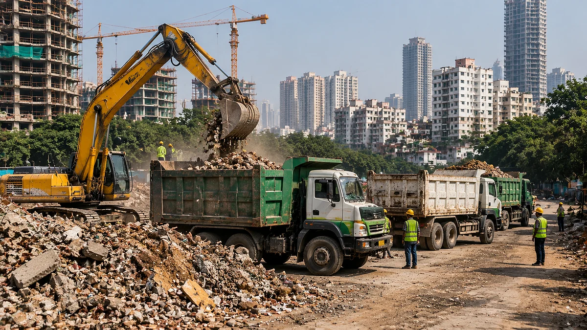 NGT Directs Thane Zilla Parishad CEO To Quantify C&D Waste Dumped Across 10-11 Acres In Kasheli, Dive-Anjur, Set Removal Deadline By December 16