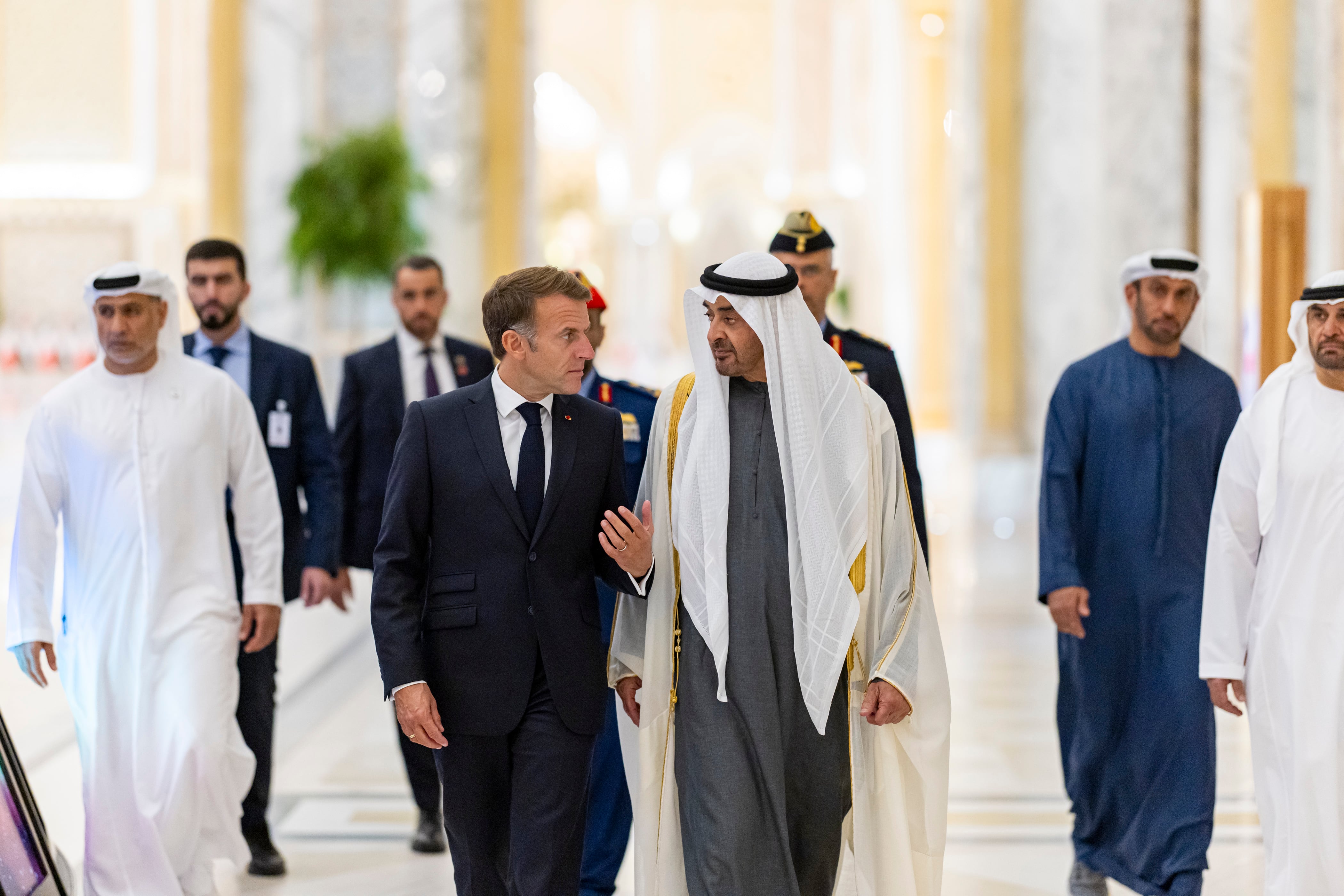 Macron talks energy crisis during UAE visit, WFP to cut Gaza food aid and Dubai tests autonomous wheelchairs