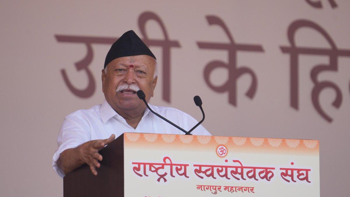 RSS’ Mohan Bhagwat warns against agitations that divide, urges unity rooted in ‘Hindu spirit’