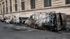 French cities calm overnight after curfews imposed to quell violence, PM says