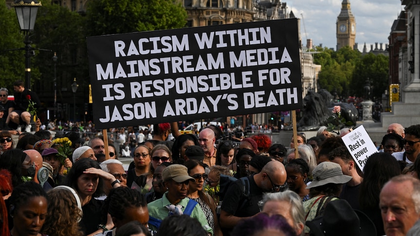 Mourners say Jason Arday 'was hunted' by tabloid media before his death
