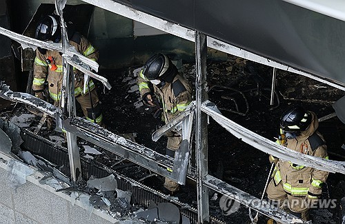 (4th LD) Police apprehend arson suspect behind 2 building fires in southern Seoul