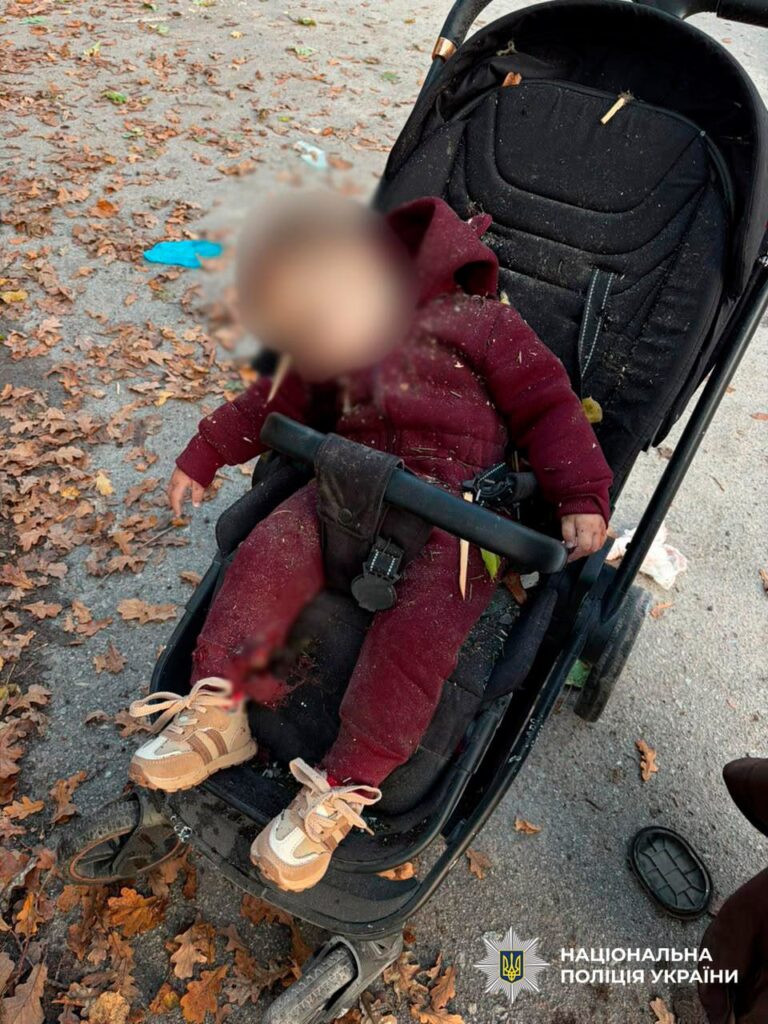 Russian drone kills six in Kharkiv Oblast park, including mother and her 14-month-old in a stroller. Hours later, Ukraine shows photos to US senators