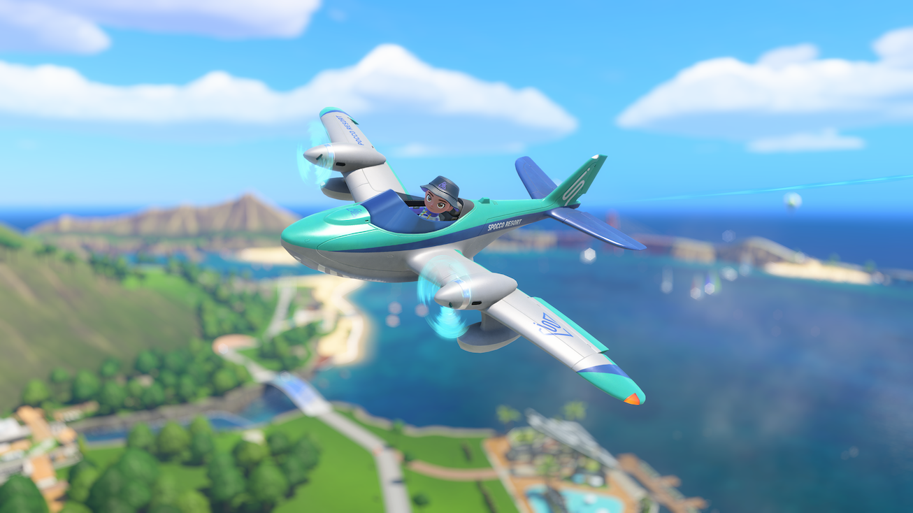 The best part of Nintendo Switch Sports Resort is the setting, not the minigames