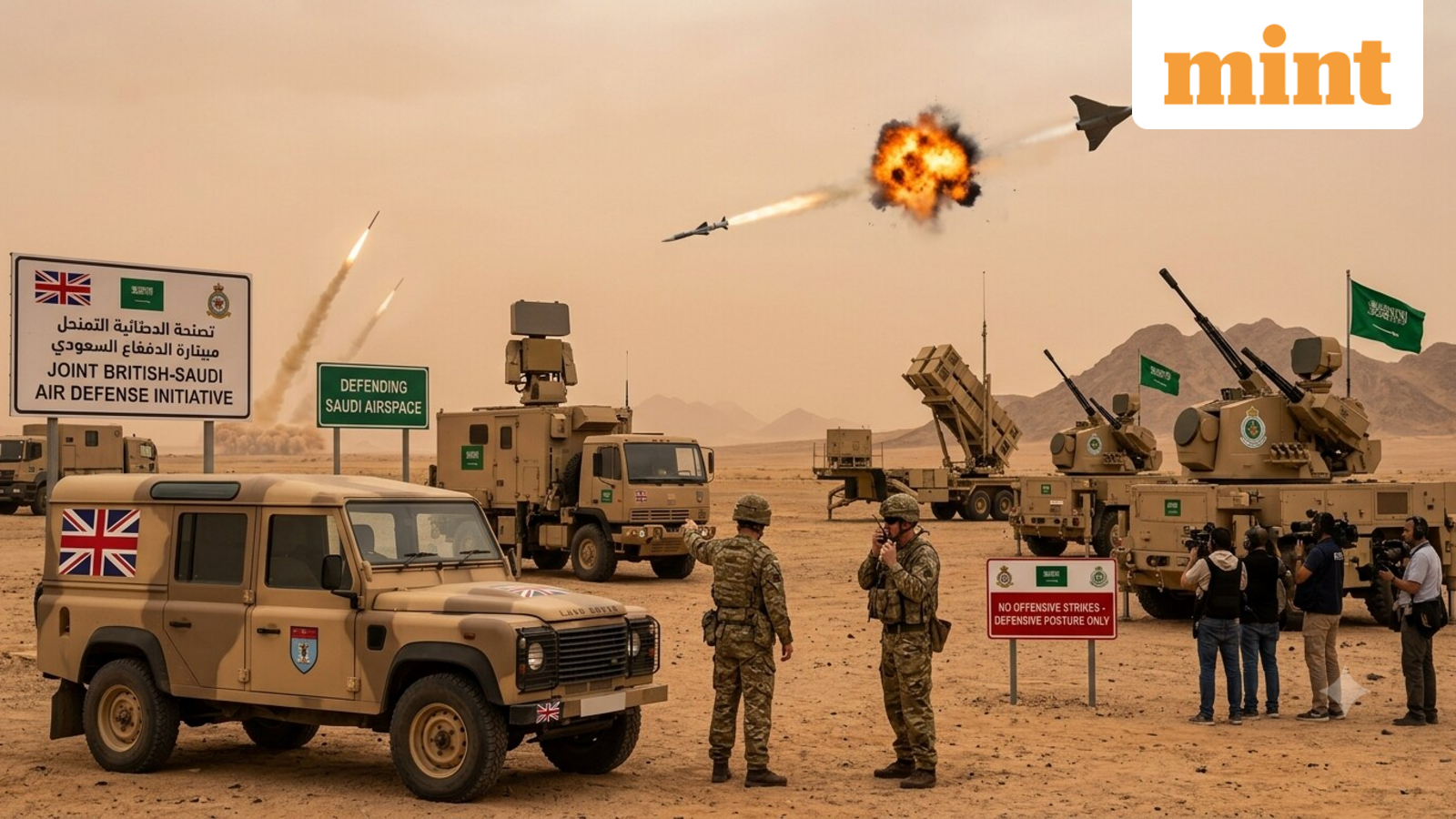 Britain to defend Saudi Arabia against Houthi drones and missiles, rules out offensive strikes