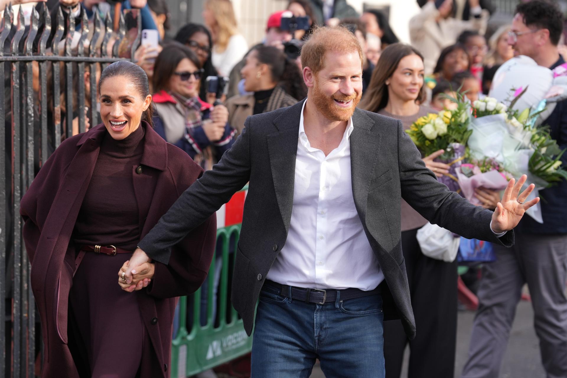 Prince Harry says he wants to work out relationship with brother and father
