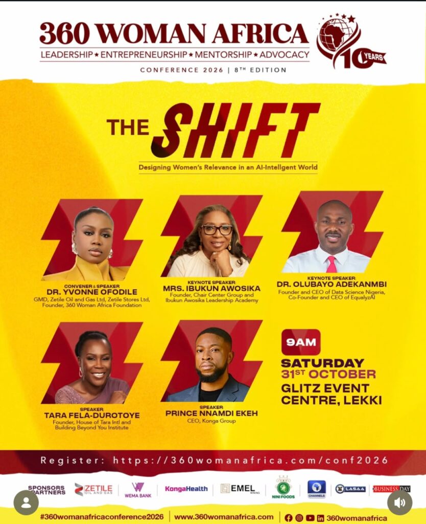 360 Woman Africa Annual Conference 2026 to Focus on Emerging Women leaders, Businesses and Artificial intelligence (AI)