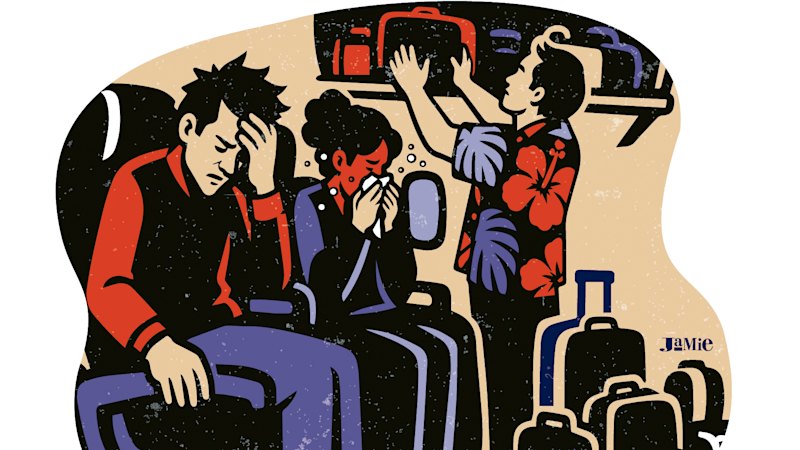 I don’t fear flying – it’s people who terrify me
