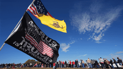 Long lines, late nights, adulation: What it’s really like inside Trump’s midterm election rallies