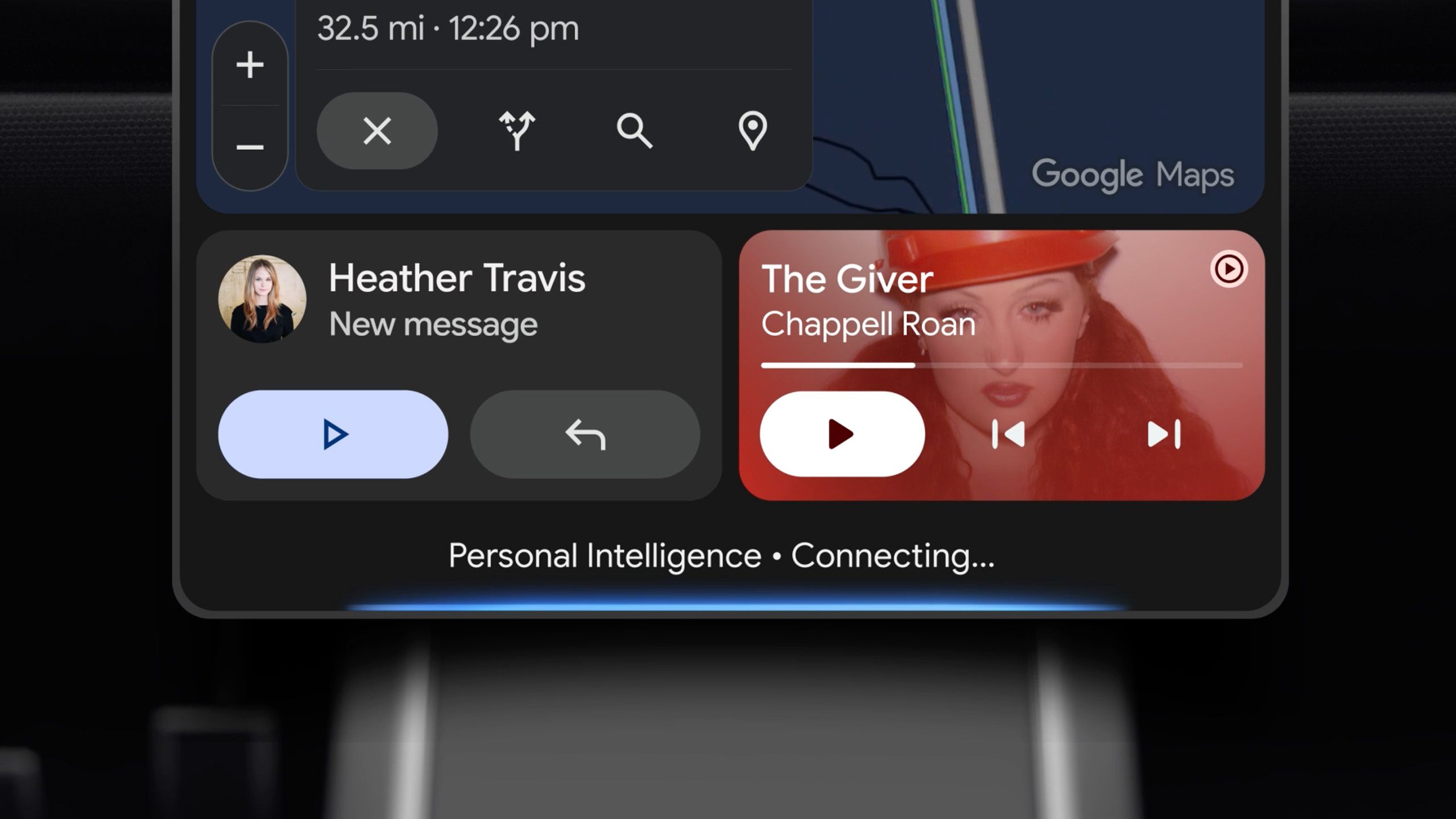 Gemini just got more useful in Android Auto now that flight delays and appointment addresses are a voice command away