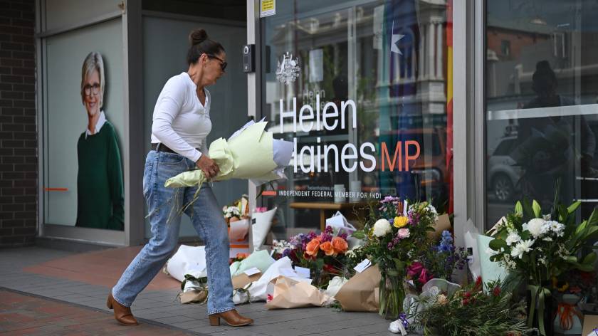 Man charged over alleged attack on MP Helen Haines