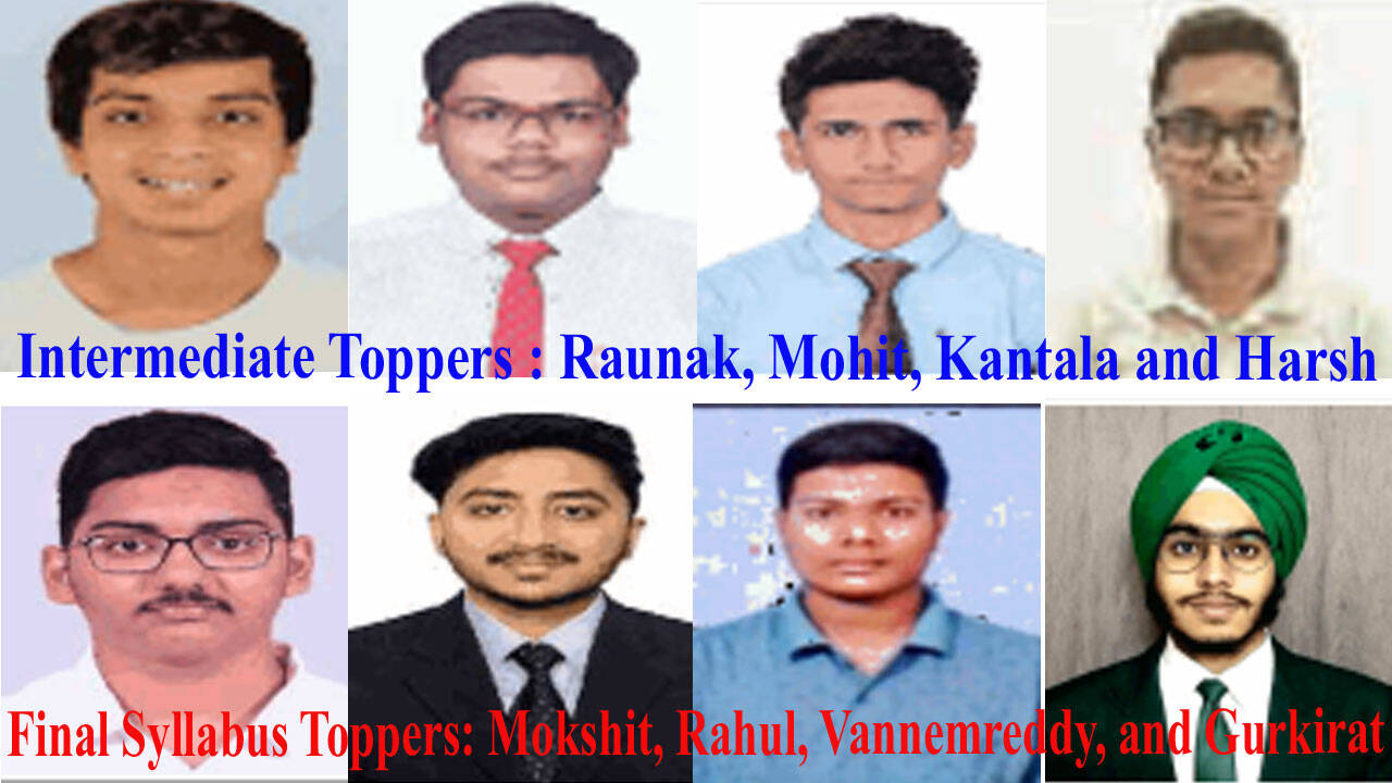 ICMAI June 2026 toppers list: Raunak Jain secures Intermediate Rank 1