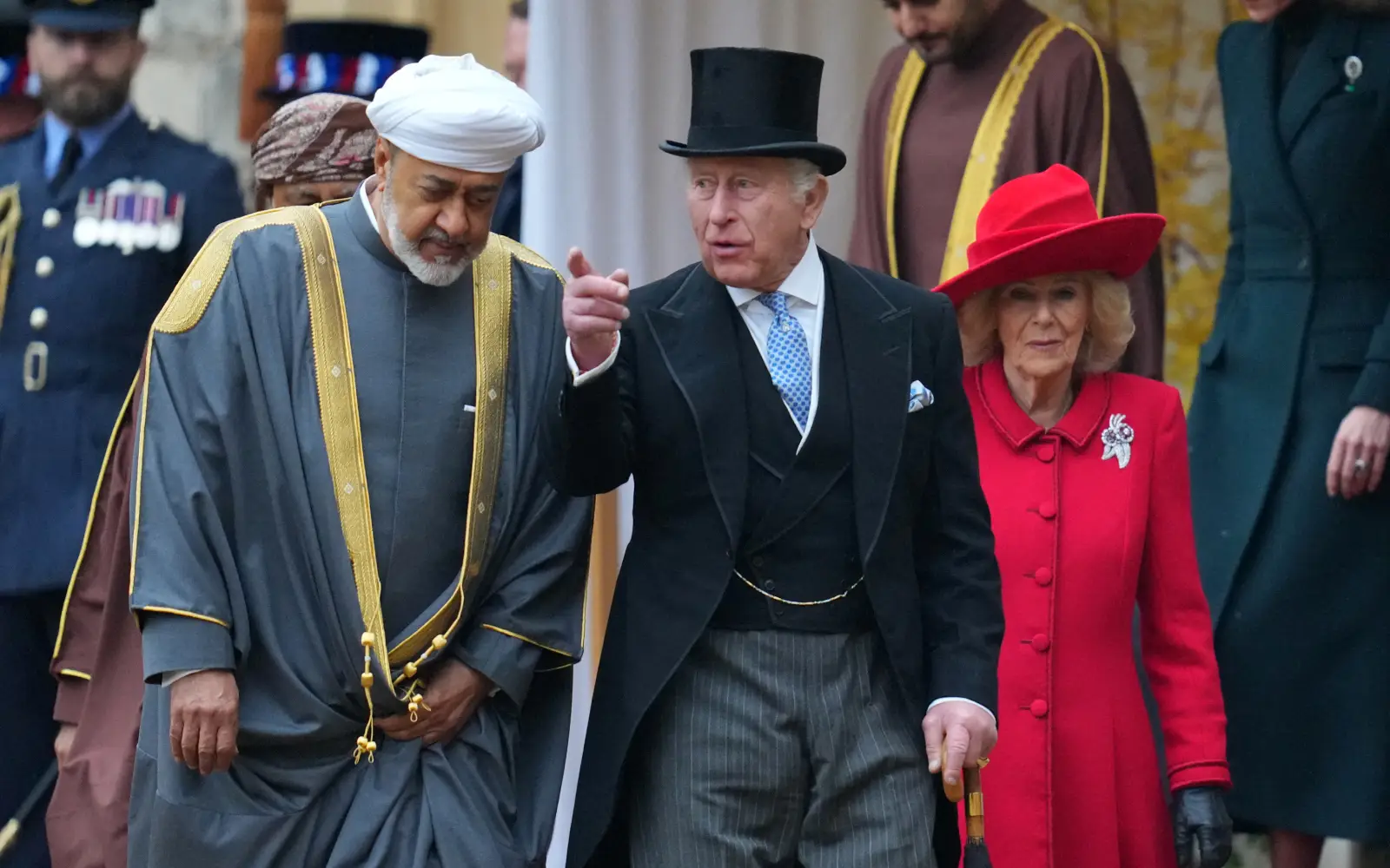 King Charles lauds Omani peace efforts on Sultan’s state visit