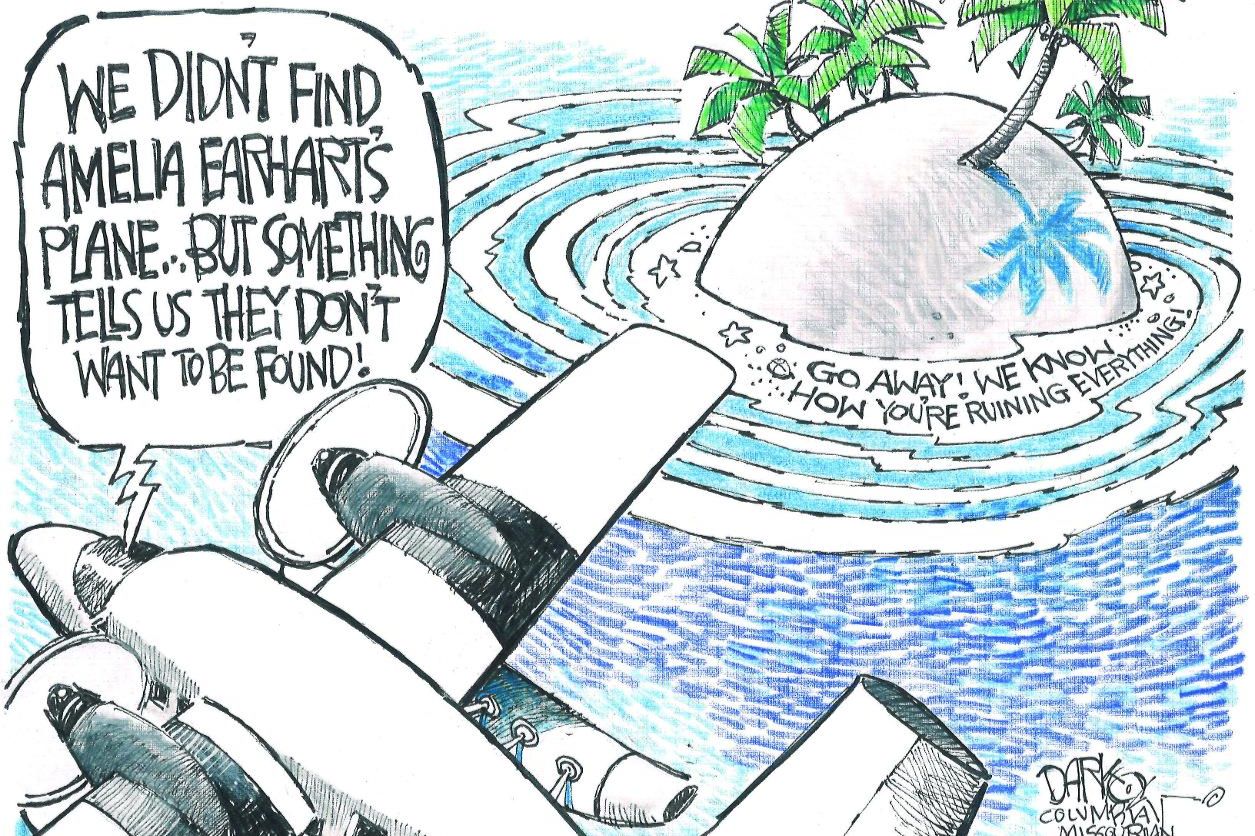Amelia Earhart search meets resistance