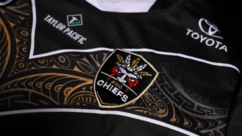 PNG Chiefs unveil logo, jersey