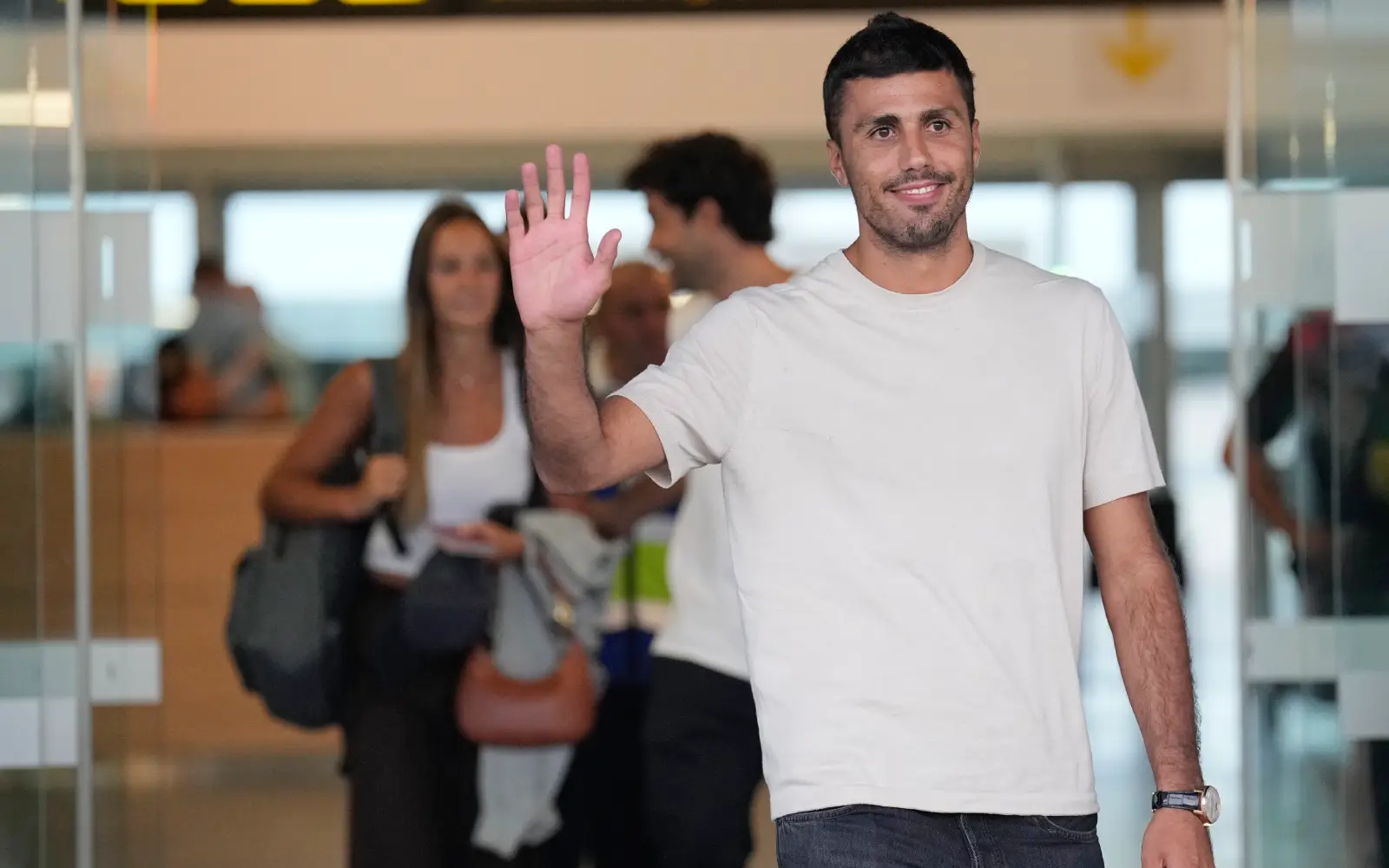Rodri arrives at Barcelona to complete ‘dream’ move