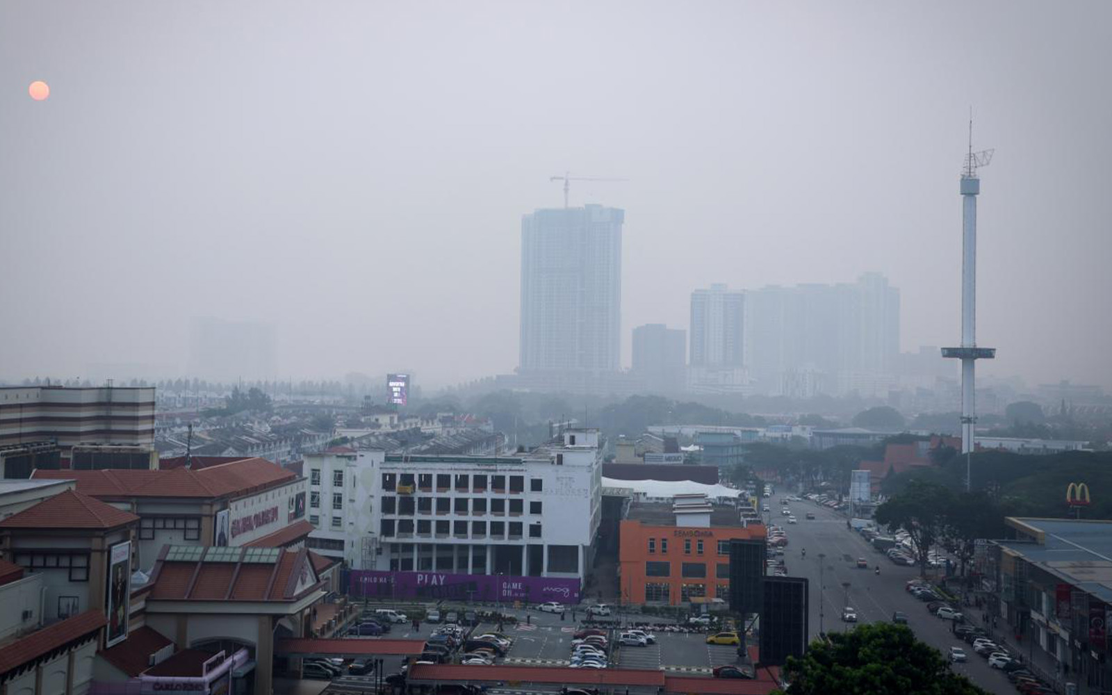Unhealthy air quality in 21 areas, led by Melaka’s Bukit Rambai