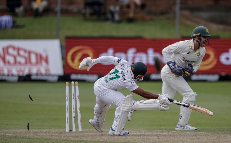 Bavuma hits 179, Rabada strikes as South Africa dominate