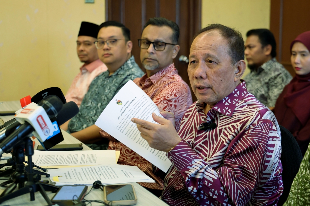 Can the Yamtuan remove excos without MB’s advice? Sacked Negeri Sembilan councillors turn to apex court
