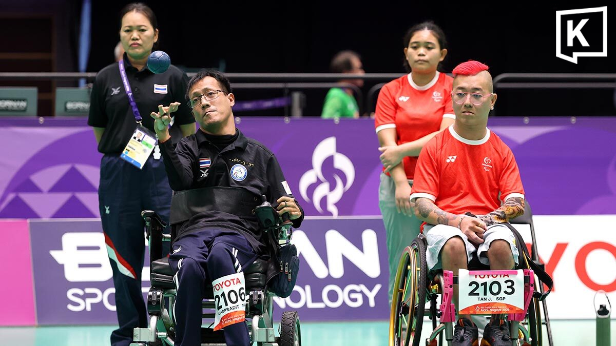 Thai boccia team wins four golds at Asian Para Games