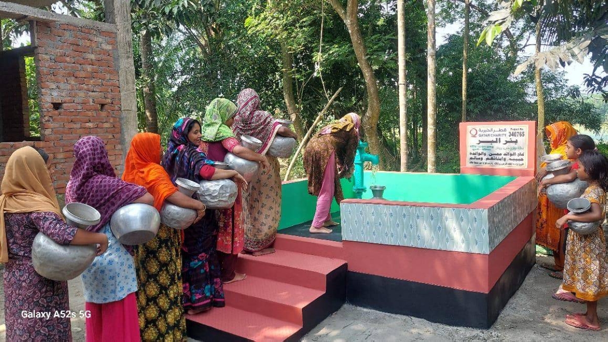 QC provides safe drinking water to 30,000 people in Bangladesh
