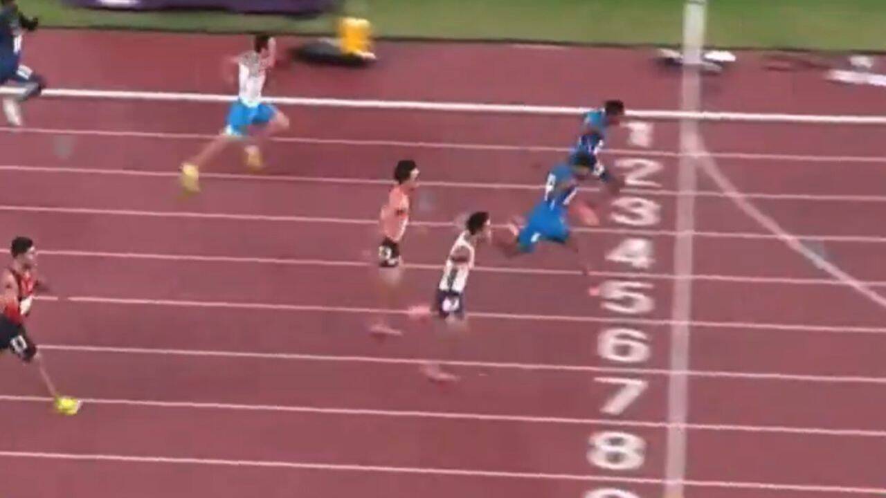India crosses 50 medals at Asian Para Games: Simran and Gavit sprint to 100m golds
