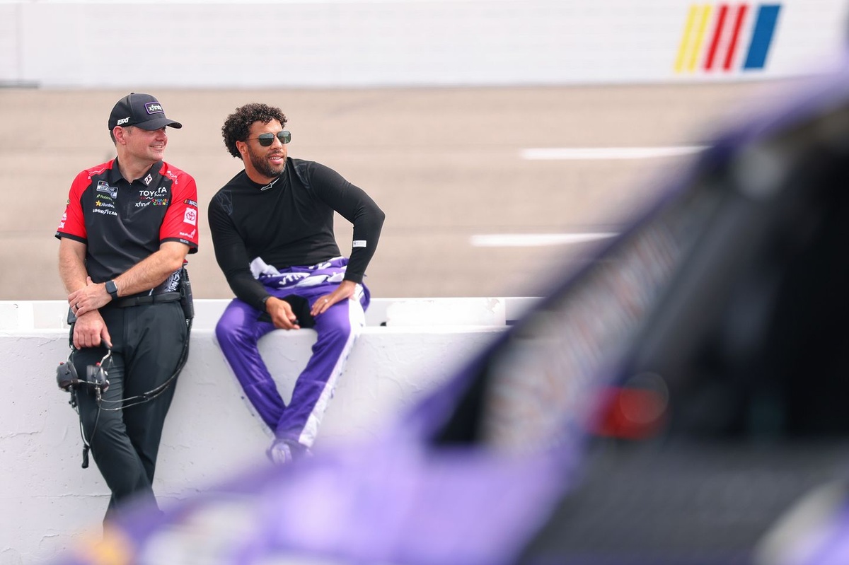 It might be time to get Bubba Wallace his own food and travel show