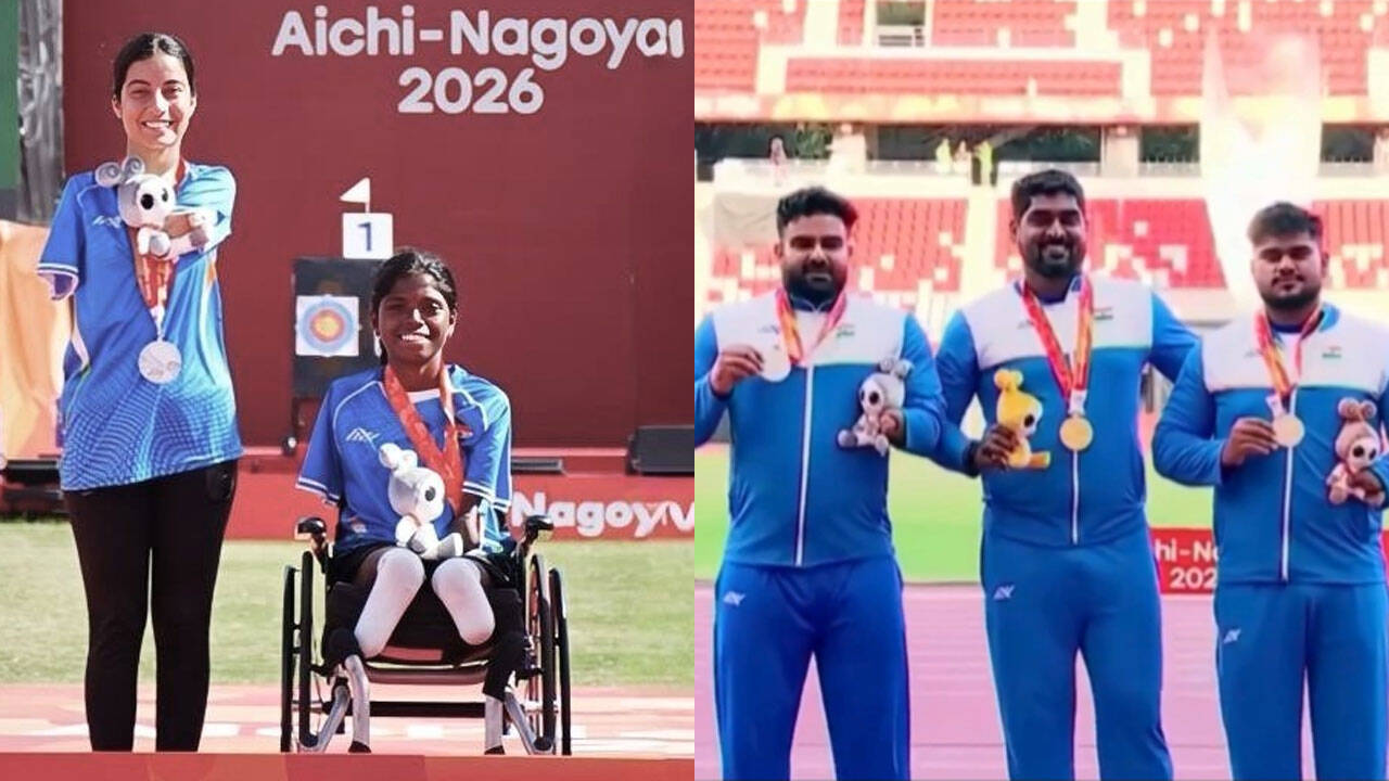 Where India stands in Asian Para Games medal tally after 27-medal haul on Day 3
