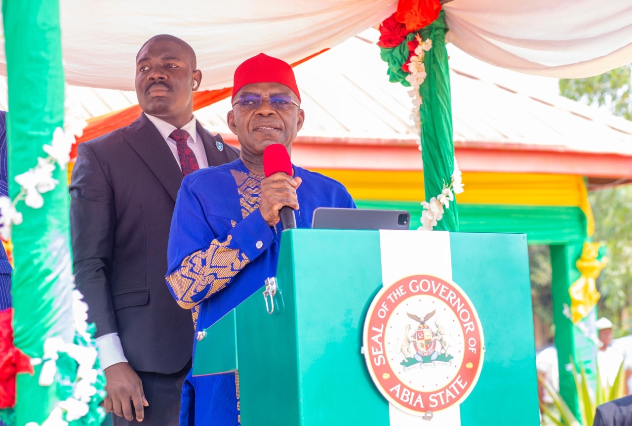 Otti flags off reconstruction of two key Aba roads after years of neglect