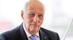 Norway's king admitted to hospital and put on sick leave