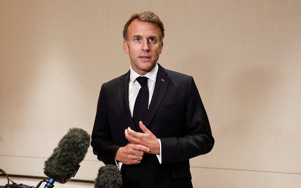Macron says France to hold confab to back Lebanese army after Israeli election
