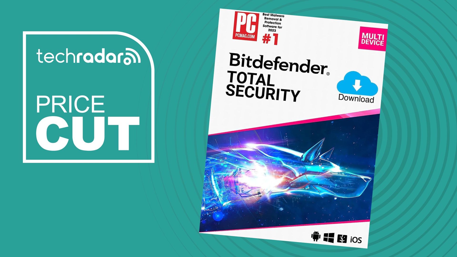 I use Bitdefender Total Security to protect all of my devices, and it’s down to $28 at Newegg