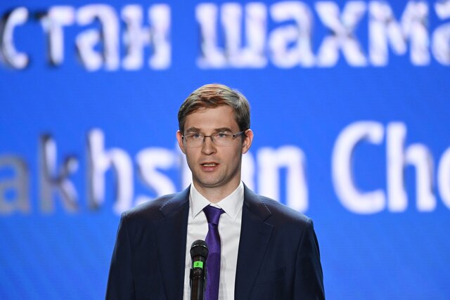 Russian-born Kazakhstani billionaire Timur Turlov is the new president of world chess. His election has divided Ukrainian officials, and Russia has abruptly dropped its case against him.