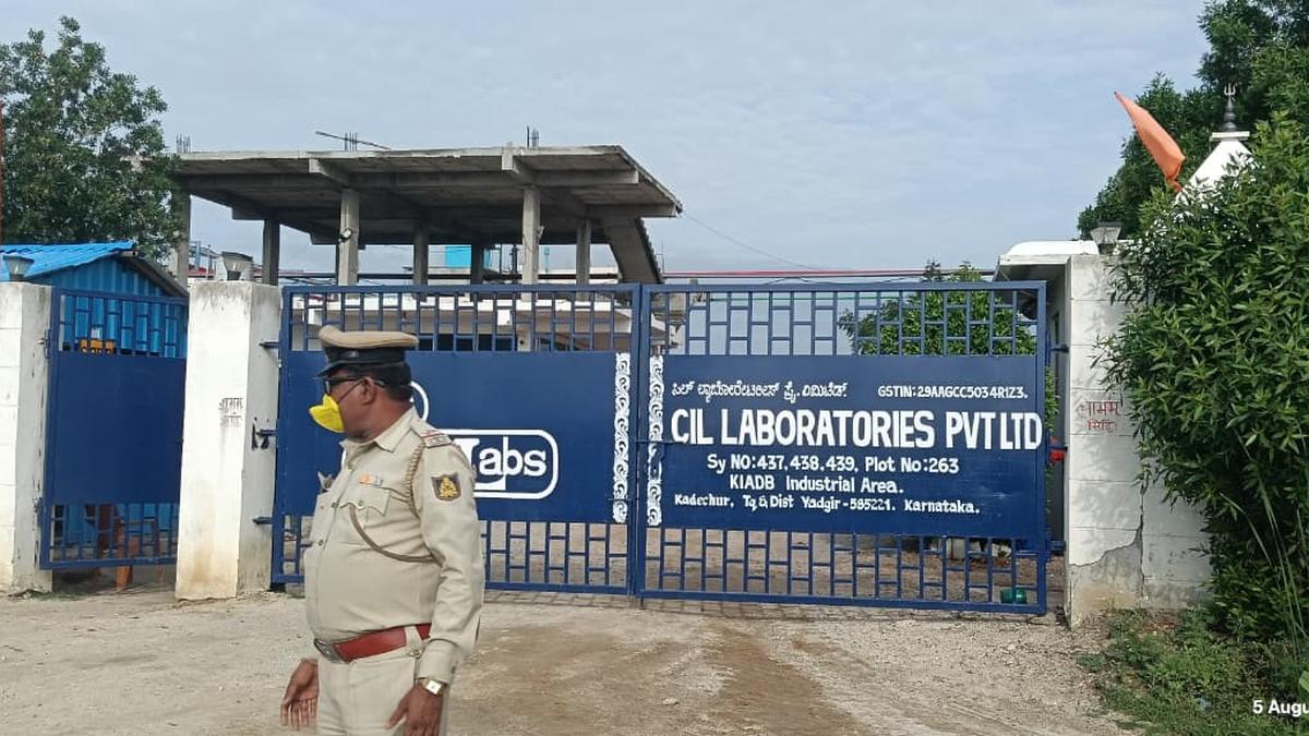 Three labourers dead, two injured after chemical leak at factory in Kadechur-Badiyal Industrial Area in Yadgir district of Karnataka