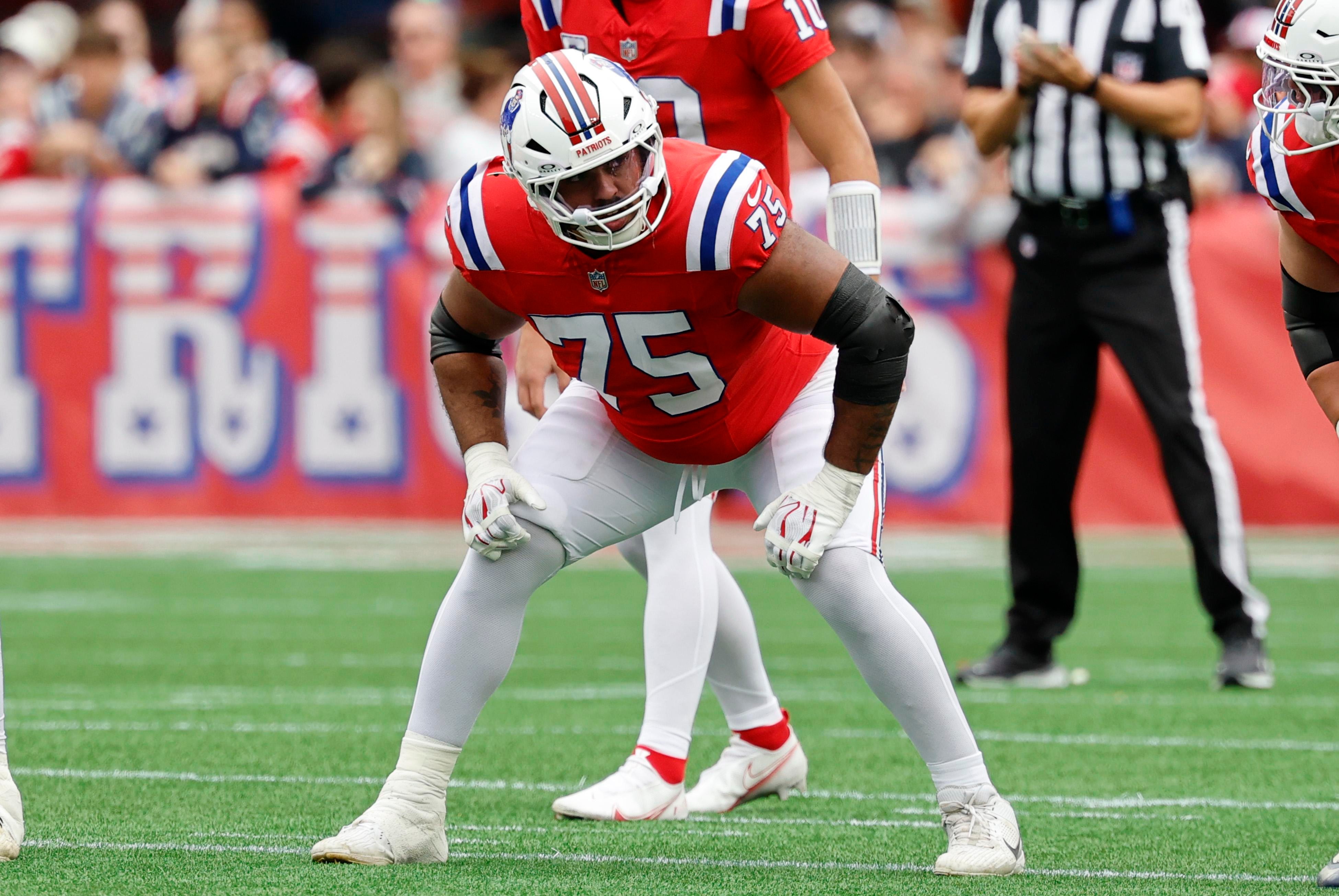 Patriots vs. Bears Wednesday injury report: Starting guards among handful ruled out for Week 7