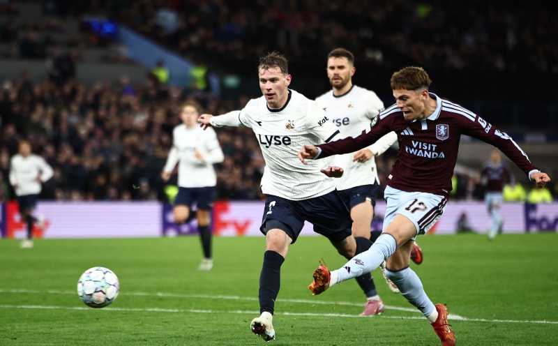 Villa tame Viking to stay perfect in Champions League