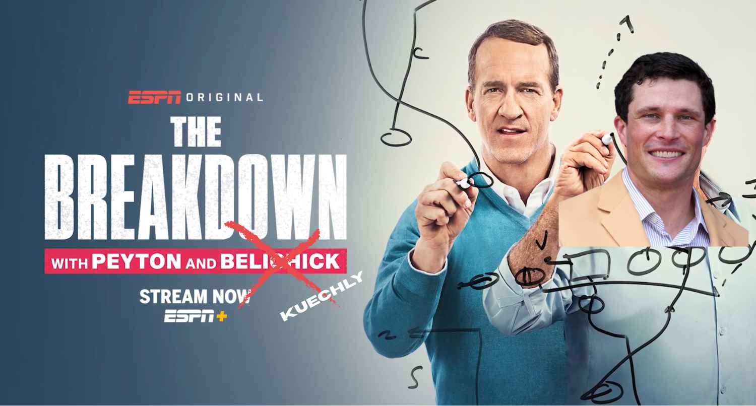 Luke Kuechly reportedly replacing Bill Belichick on Peyton Manning’s ‘The Breakdown’