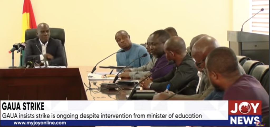 Call off strike, give us one month to resolve payment issues – Education Minister appeals to GAUA