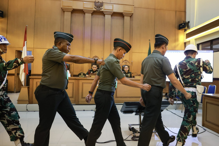 Impunity for military ends, may justice for all begin